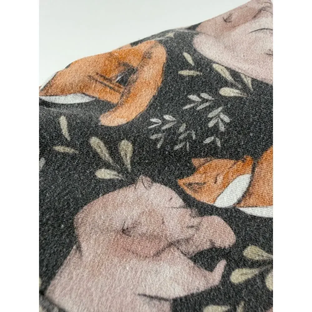 Magically Made Bamboo Woodland Bear Fox Bamboo Pajama Set Size 2